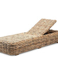 Sunlounger Jones | CL PE Wicker Natural - NU PUUR & GROEN