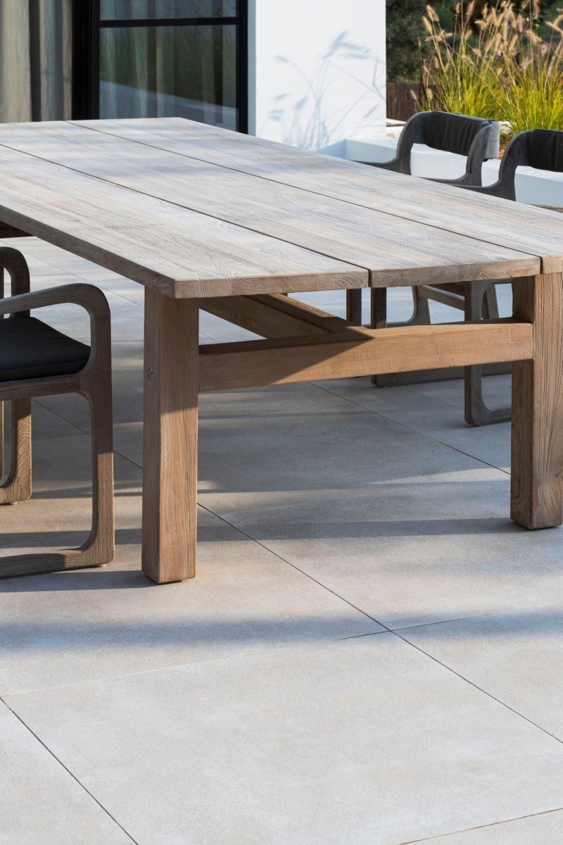 Table Abe | Teak Natural Grey - NU PUUR & GROEN