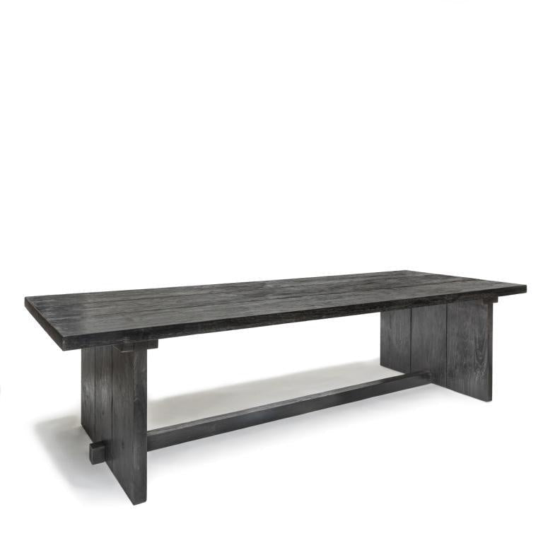 Table Alexi Large | Reclaimed Teak Black - NU PUUR & GROEN