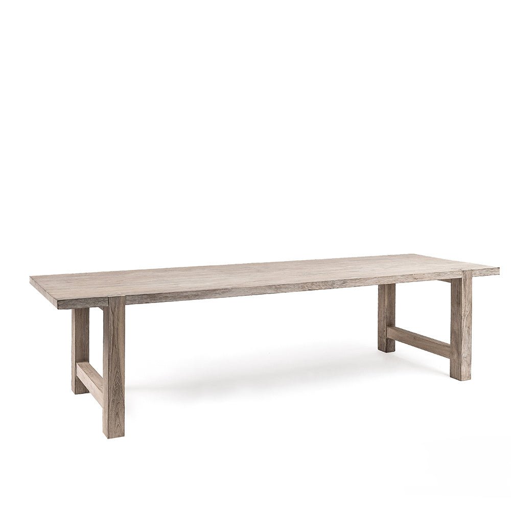 Table Jacob Large | Reclaimed Teak Natural Grey - NU PUUR & GROEN