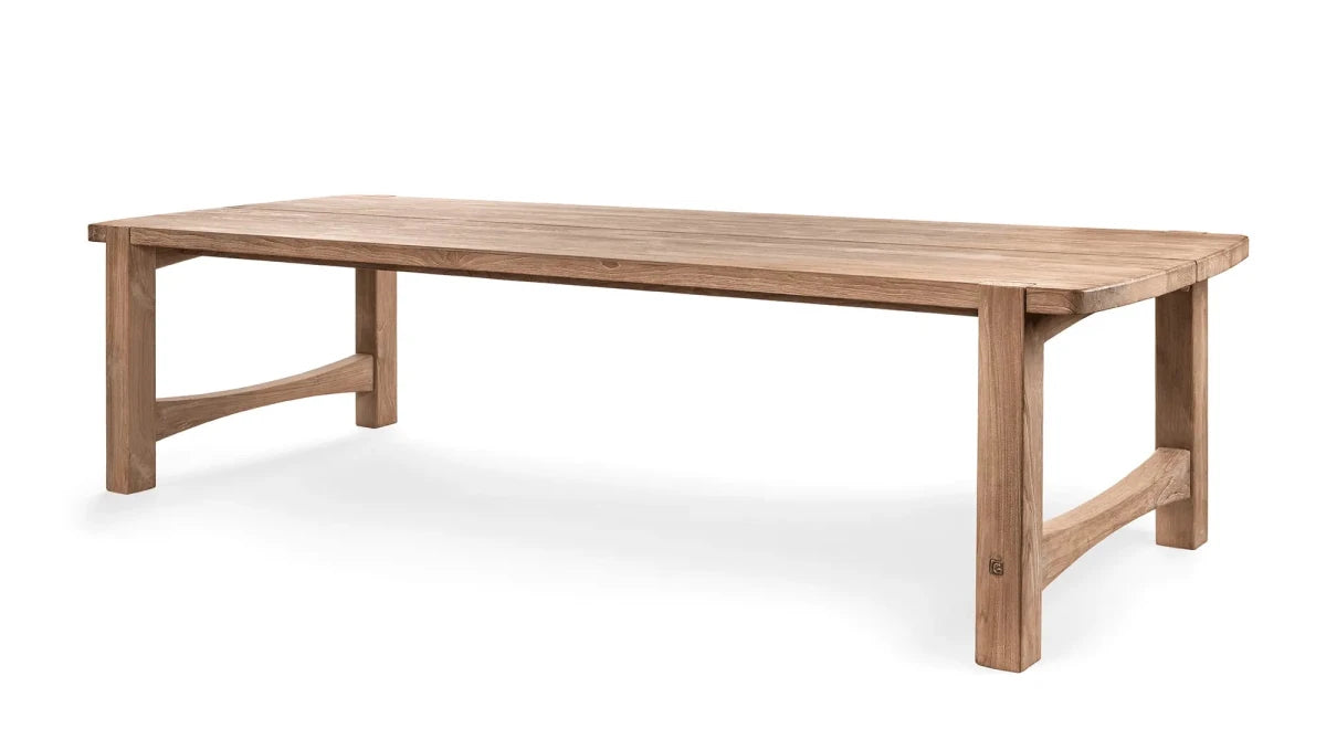 Table Jacoba Large | Teak Natural Grey - NU PUUR & GROEN