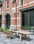 Table Mia Large | Reclaimed Teak Natural Grey - NU PUUR & GROEN