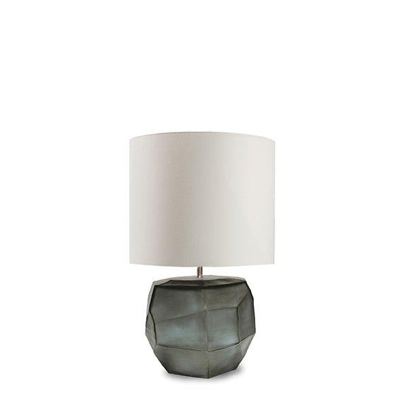 Tafellamp Cubistic Tall | Indigo/Smokegrey - NU PUUR & GROEN