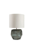 Tafellamp Cubistic Tall | Indigo/Smokegrey - NU PUUR & GROEN