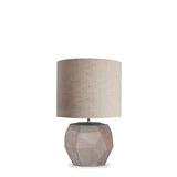Tafellamp Cubistic Round | Smokegrey