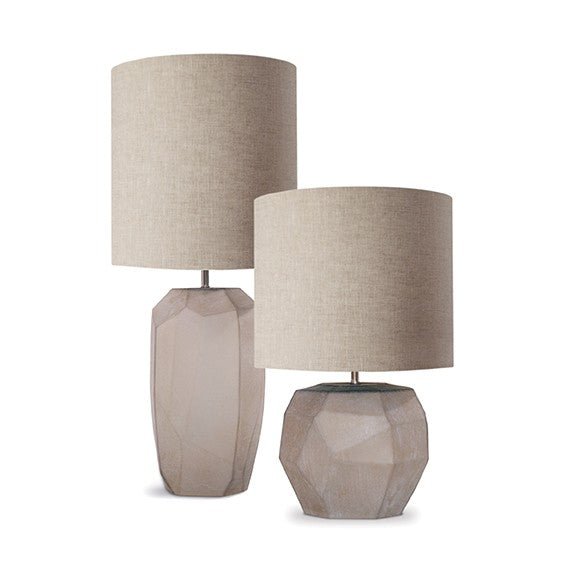 Tafellamp Cubistic Tall | Smokegrey - NU PUUR & GROEN