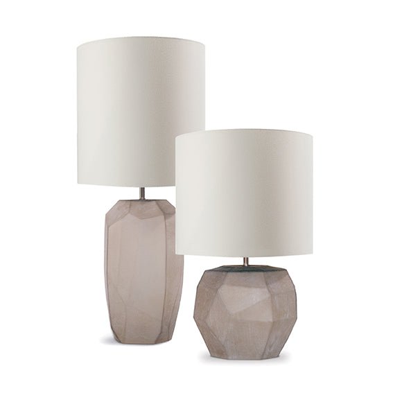 Tafellamp Cubistic Tall | Smokegrey - NU PUUR & GROEN