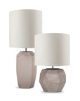 Tafellamp Cubistic Tall | Smokegrey - NU PUUR & GROEN