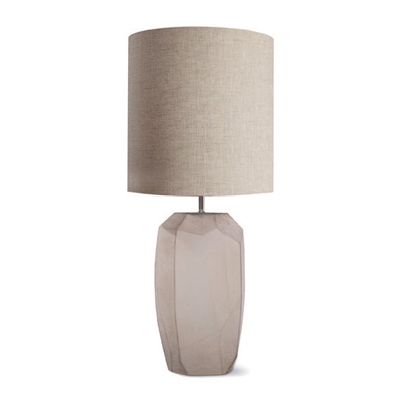 Tafellamp Cubistic Tall | Smokegrey - NU PUUR & GROEN