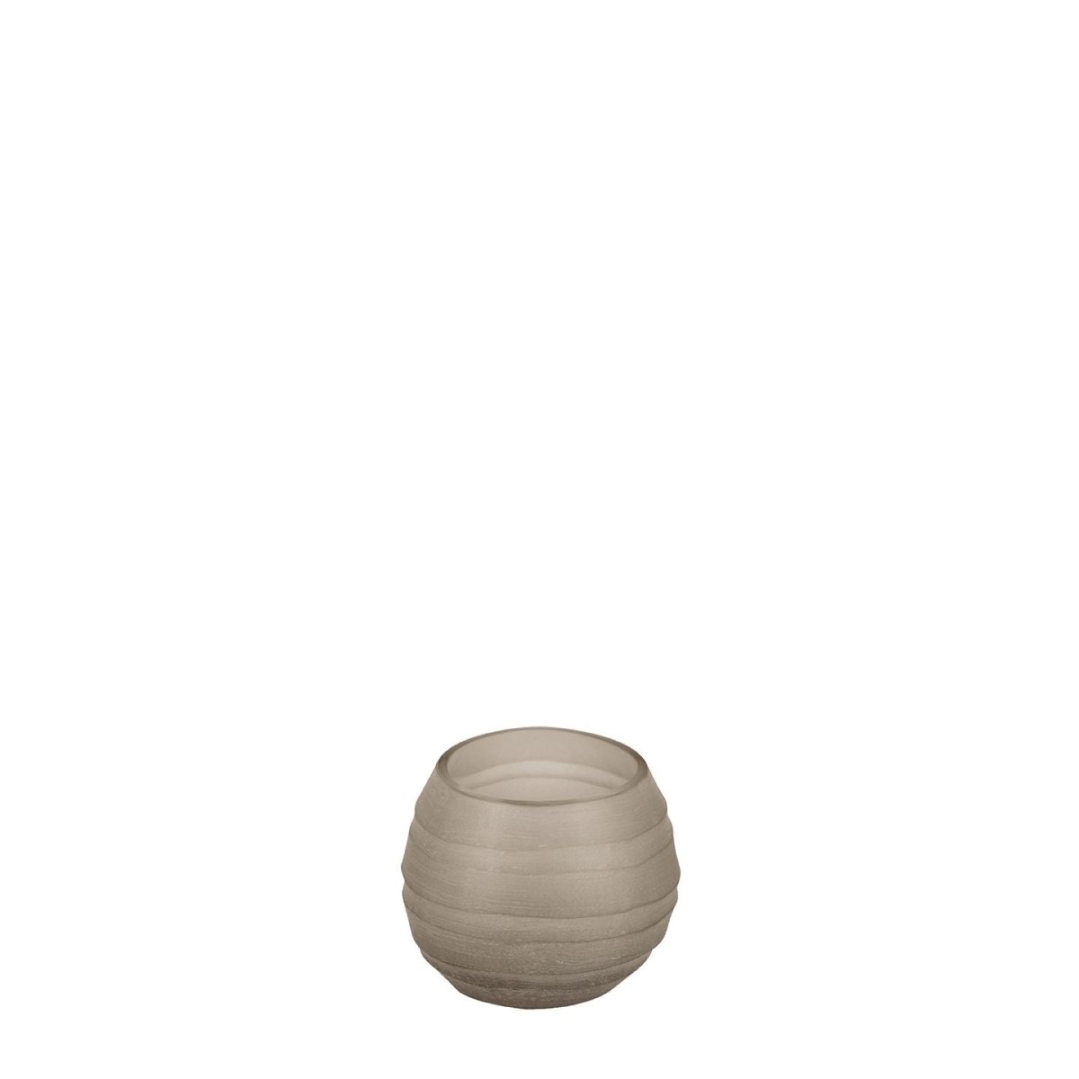 Theelichthouder Belly | Smokegrey - NU PUUR & GROEN