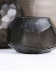 Theelichthouder Cubistic | Indigo/Smokegrey - NU PUUR & GROEN