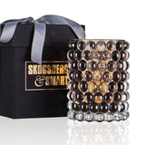 Theelichthouder Hurricane Lamp Boule Large | Tobacco