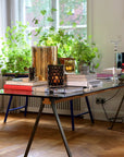 Theelichthouder Hurricane Lamp Boule Large | Tobacco - NU PUUR & GROEN