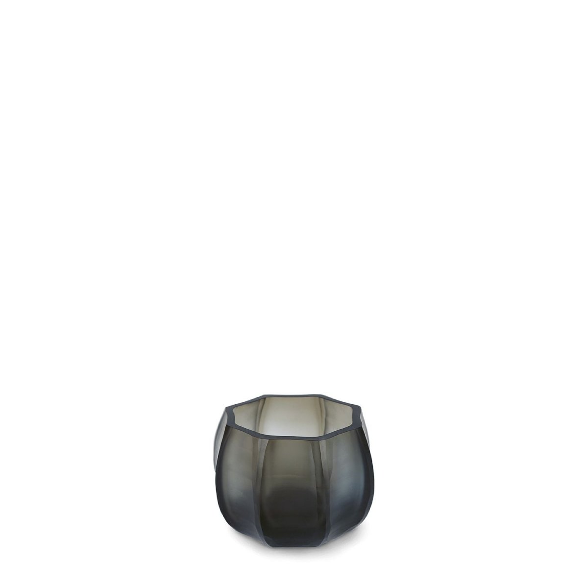 Theelichthouder Koonam | Indigo/Smokegrey - NU PUUR & GROEN
