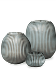 Theelichthouder Nagaa | Indigo/Smokegrey - NU PUUR & GROEN