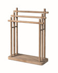 Towel Rack Finn | Teak Natural Grey - NU PUUR & GROEN