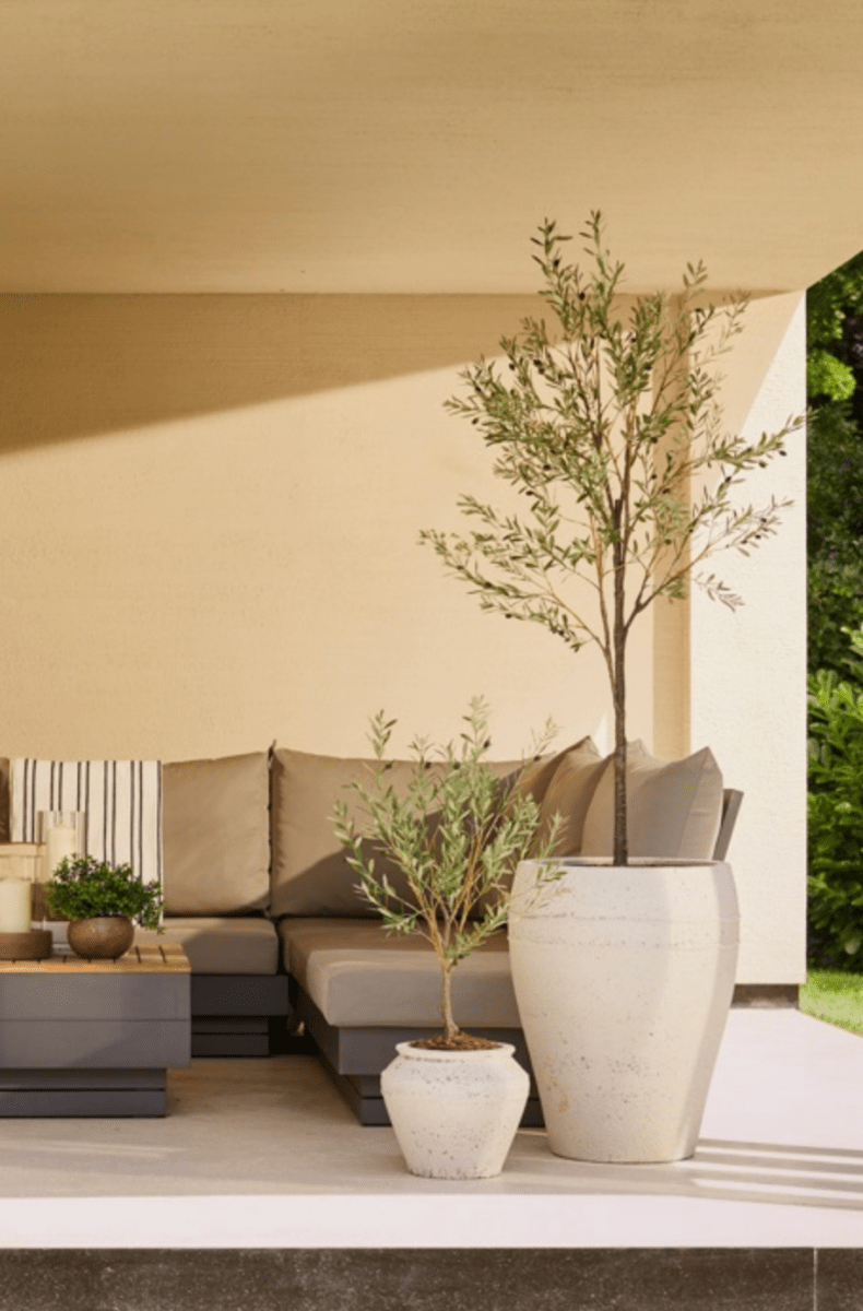 UV bestendige kunstplant voor buiten | Olijfboom 175 cm - NU PUUR & GROEN