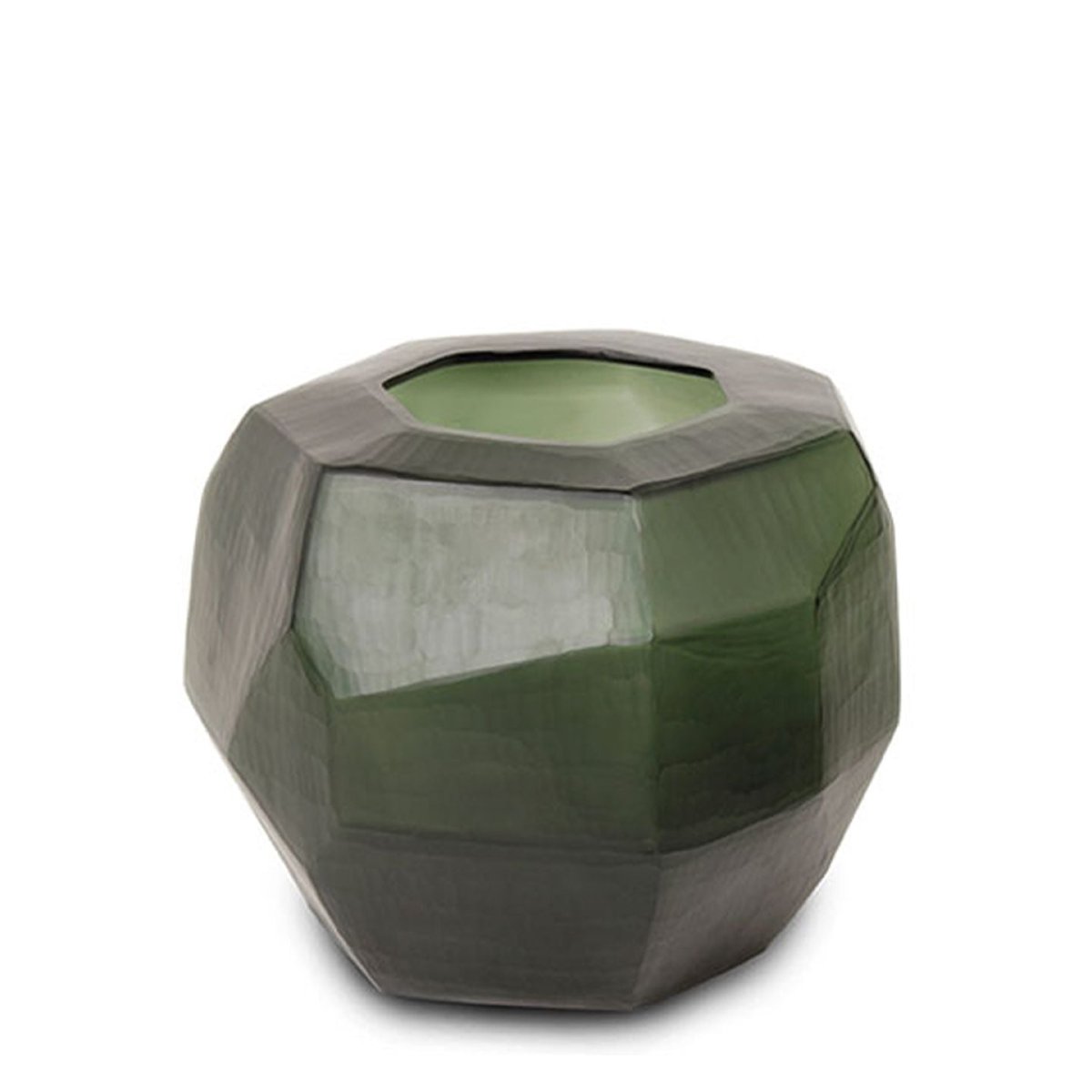 Vaas Cubistic Round | Black Steelgrey - NU PUUR & GROEN