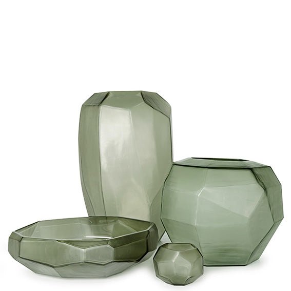 Vaas Cubistic Round | Light Steelgrey - NU PUUR & GROEN