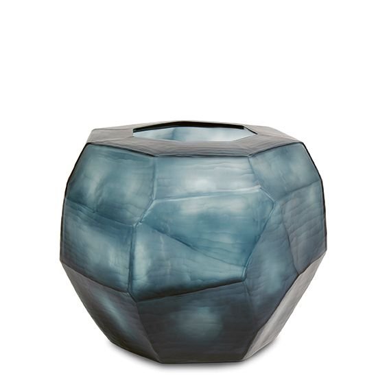 Vaas Cubistic Round | Ocean Blue/Indigo - NU PUUR & GROEN