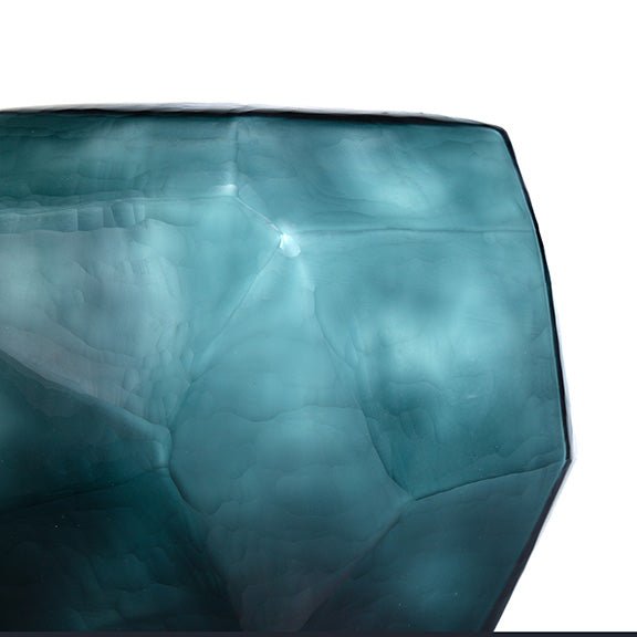 Vaas Cubistic Round | Ocean Blue/Indigo - NU PUUR &amp; GROEN