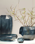 Vaas Cubistic Round | Ocean Blue/Indigo - NU PUUR & GROEN
