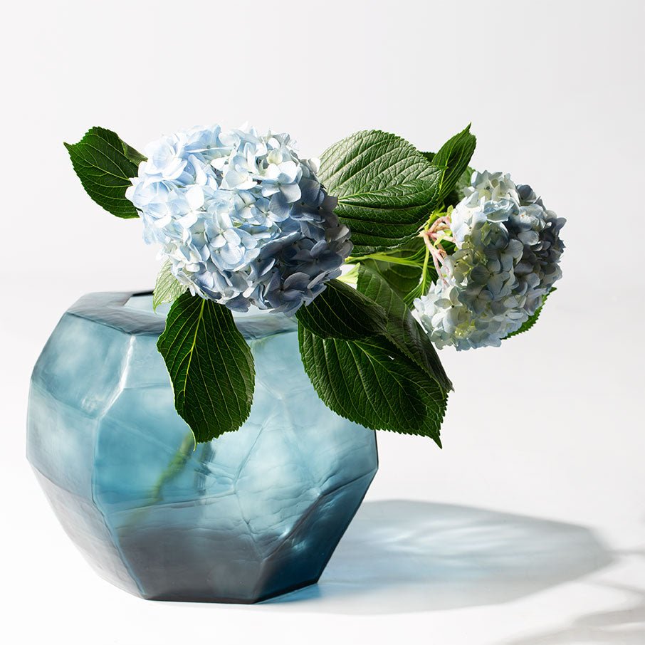 Vaas Cubistic Round | Ocean Blue/Indigo - NU PUUR & GROEN