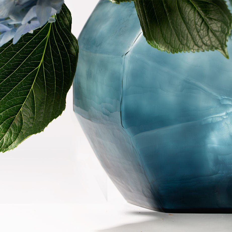 Vaas Cubistic Round | Ocean Blue/Indigo - NU PUUR & GROEN
