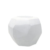Vase Kubistisch Rund | Opal