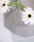 Vaas Cubistic Round | Smokegrey - NU PUUR & GROEN