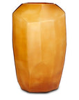 Vaas Cubistic Tall | Clear/Gold - NU PUUR & GROEN