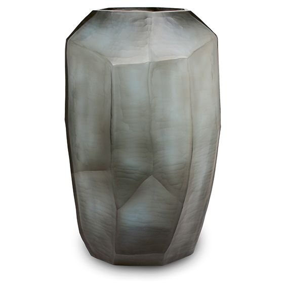 Vaas Cubistic Tall | Indigo/Smokegrey - NU PUUR & GROEN