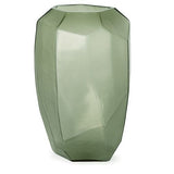 Vase Kubistisch Hoch | Light Steelgrey