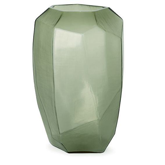 Vaas Cubistic Tall | Light Steelgrey - NU PUUR & GROEN