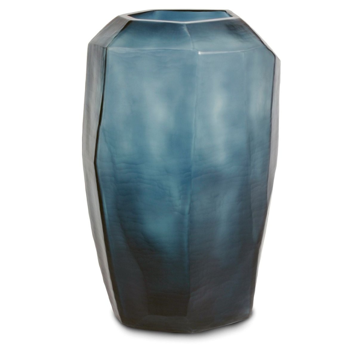 Vaas Cubistic Tall | Ocean Blue/Indigo - NU PUUR & GROEN