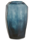 Vaas Cubistic Tall | Ocean Blue/Indigo - NU PUUR & GROEN