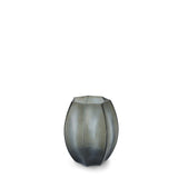 Vase Koonam S | Indigo/Gris Fumé