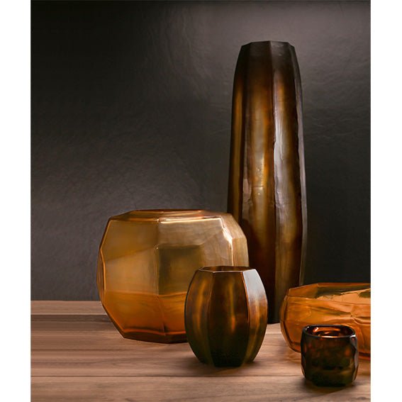 Vaas Koonam Tall | Butter/Brown - NU PUUR & GROEN