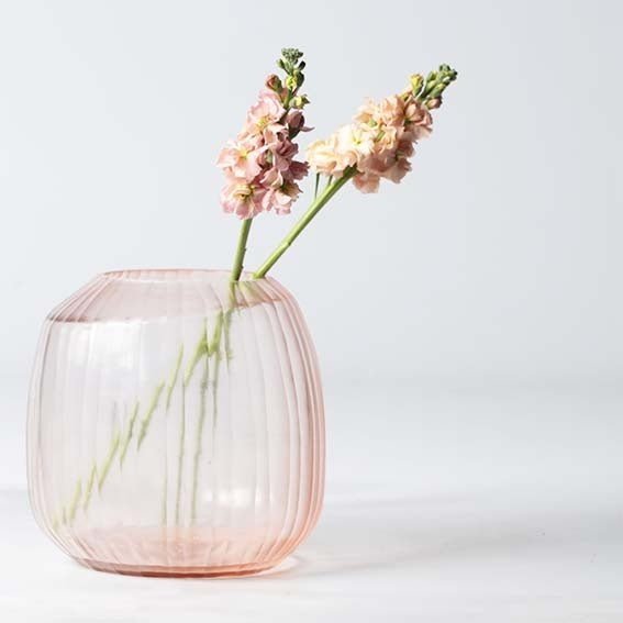 Vaas Malia L | Rose - NU PUUR & GROEN