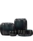 Vaas Manakara Round | Dark Indigo - NU PUUR & GROEN
