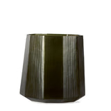 Vase Okka L | Gris Acier Noir
