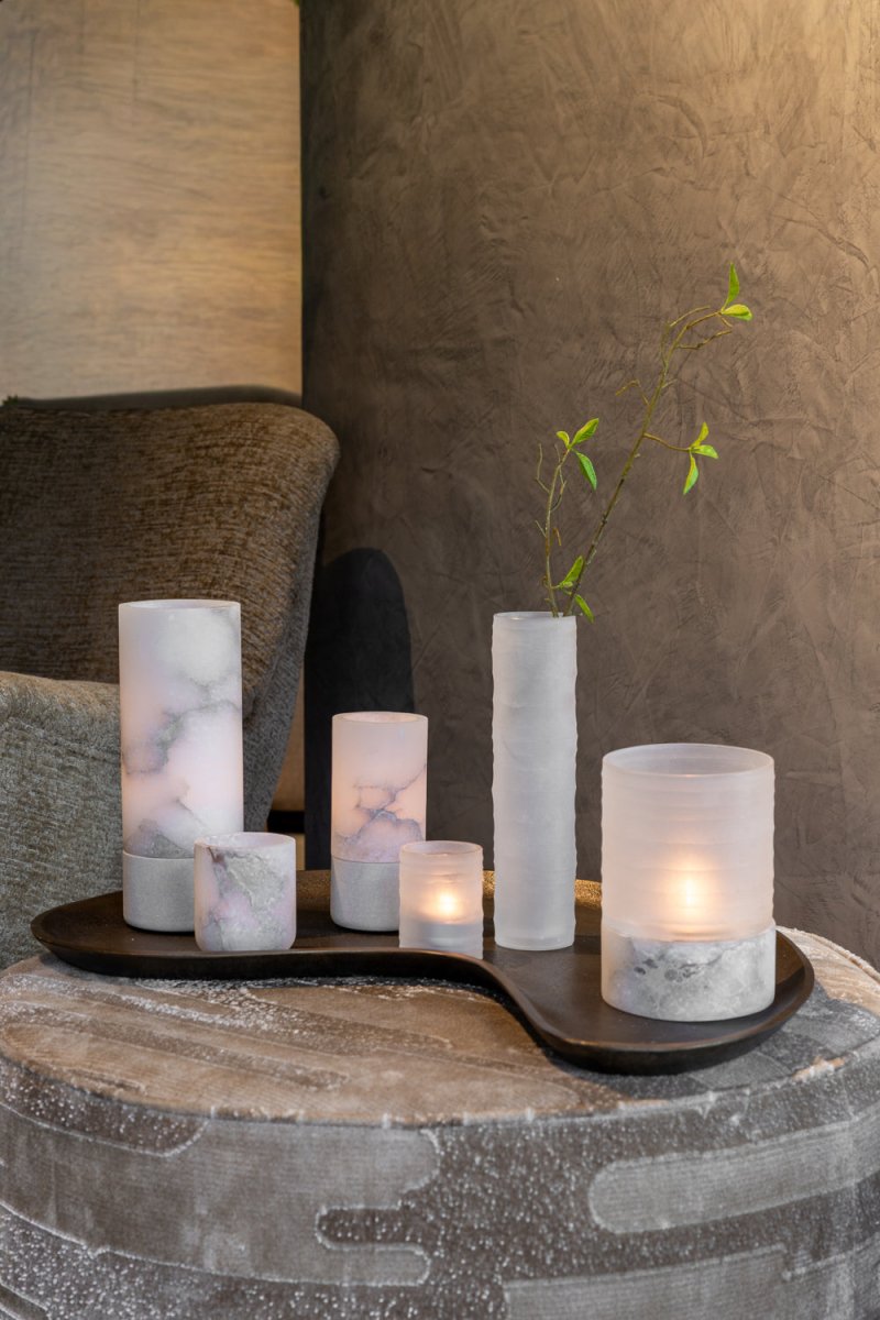 Vaas ONA XL | Frosted White - NU PUUR & GROEN