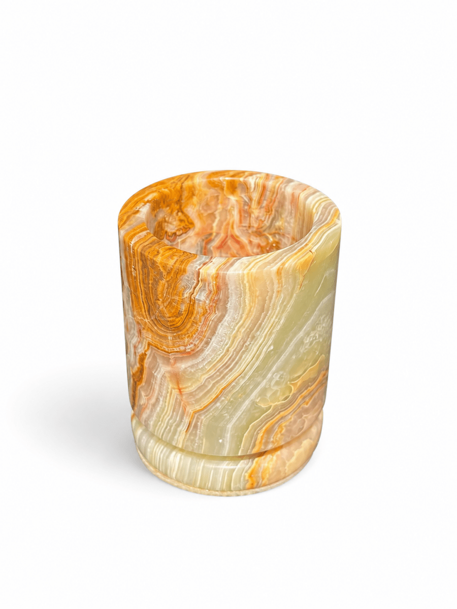 ZACONI Windlicht Onyx Serene Green | Small - NU PUUR & GROEN